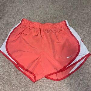 pink athletic nike shorts!